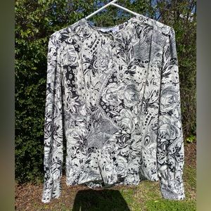 Vintage Laura & Jayne paisley blouse size small
